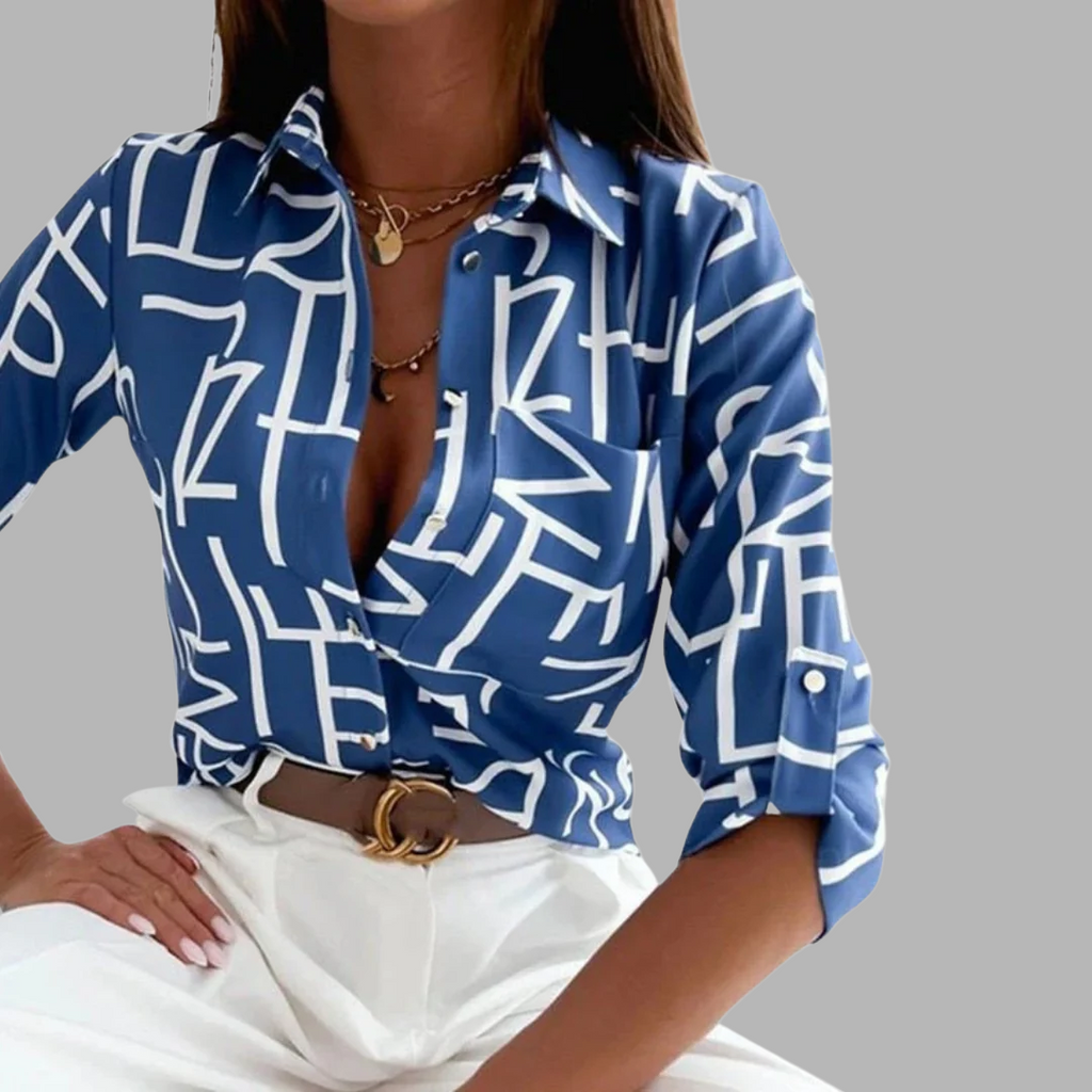 ALÉVANE | Blouse Élégante avec Col Emmy