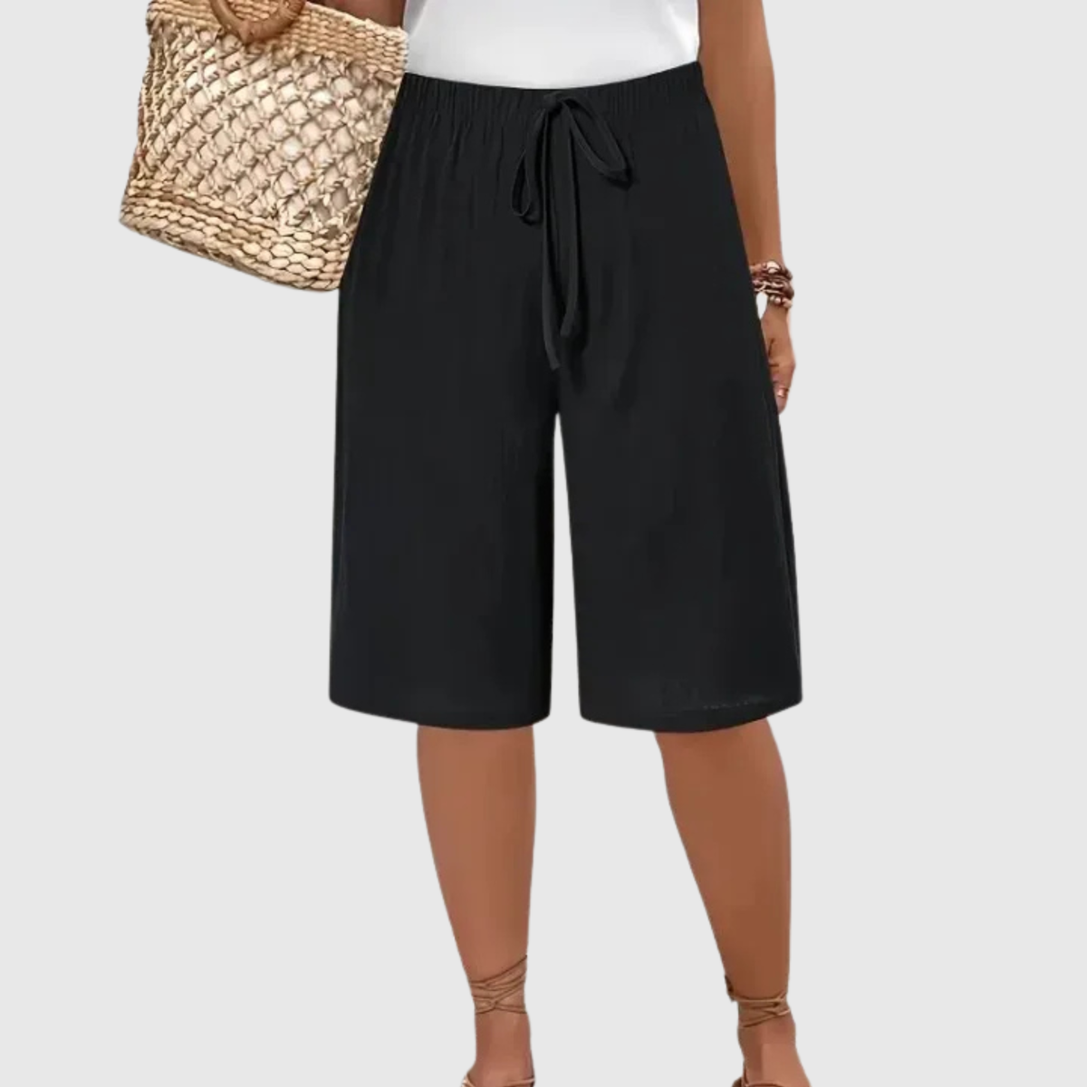 ALÉVANE | Short Taille Élastique Décontracté Lina