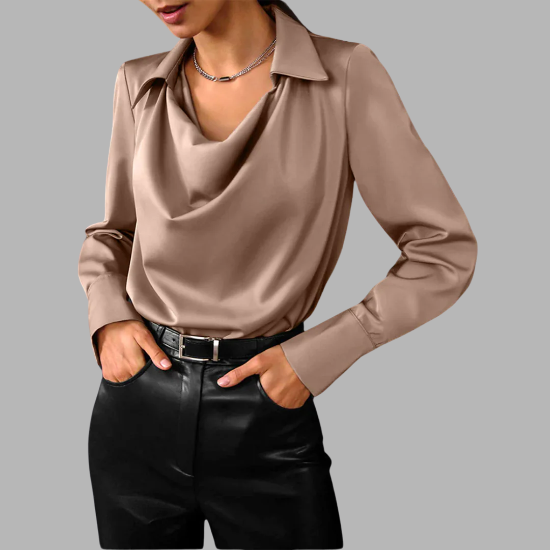 ALÉVANE | Blouse en Soie Luxueuse Fenna