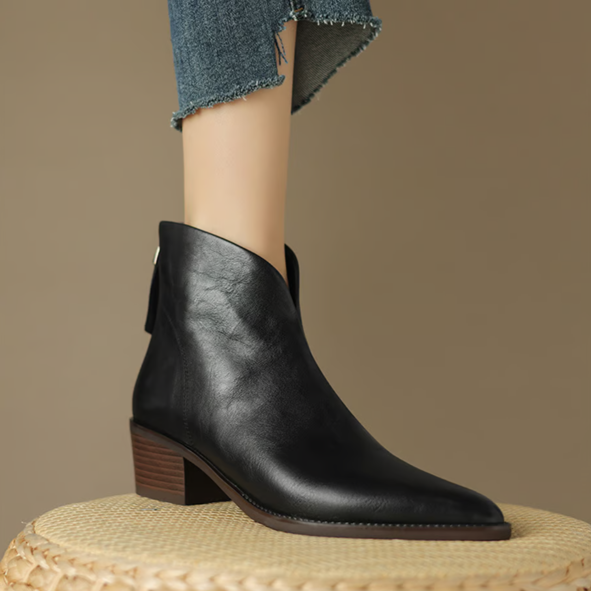 ALÉVANE | Bottines Élégantes en Cuir
