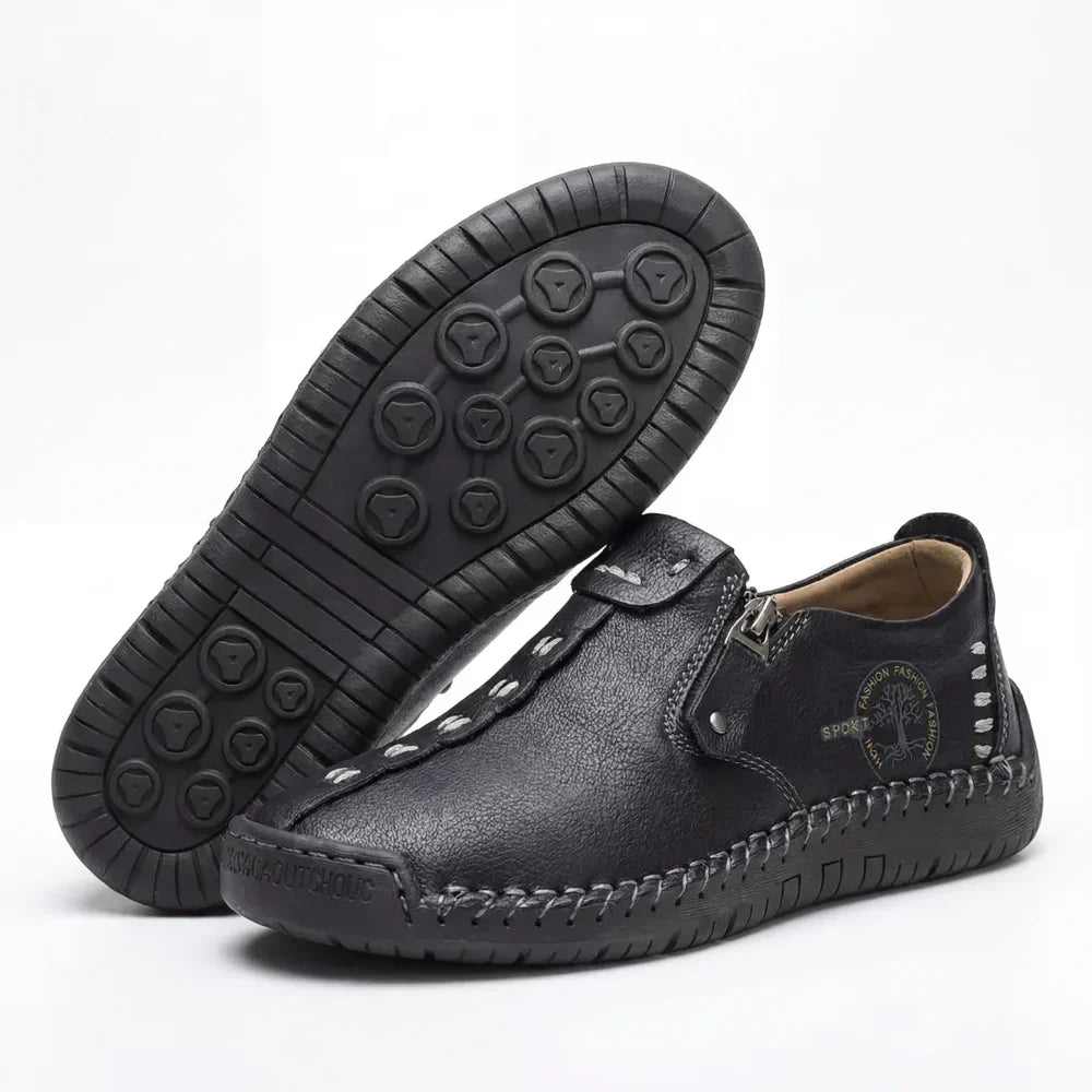 ALÉVANE | Mocassins Orthopédiques Confort Zippés Élise