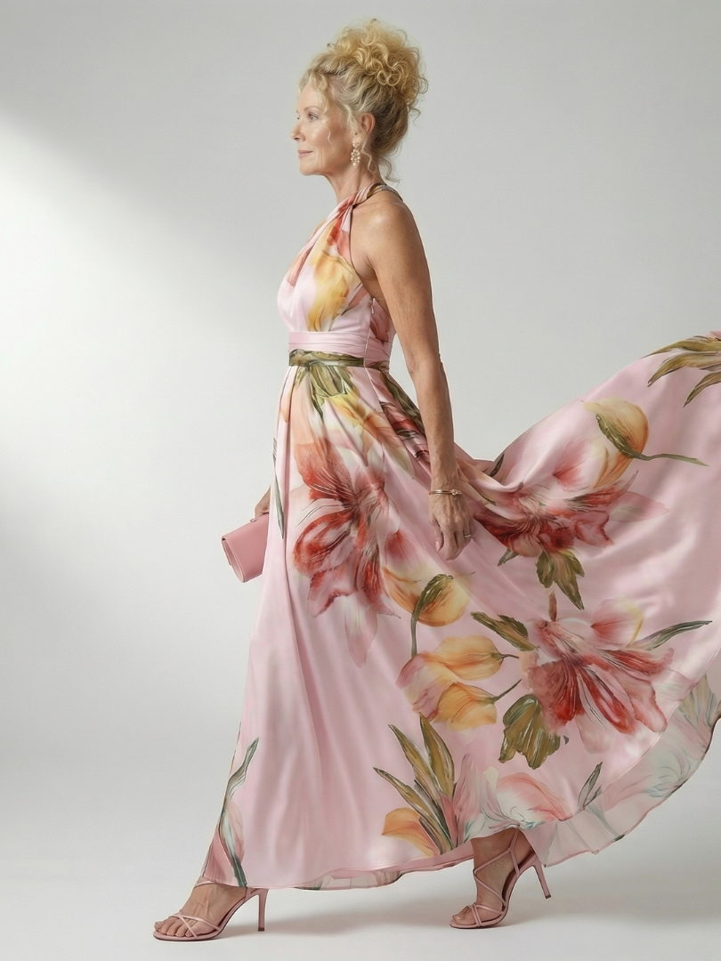 ALÉVANE | Robe Maxi Fleurie Légère Amiel