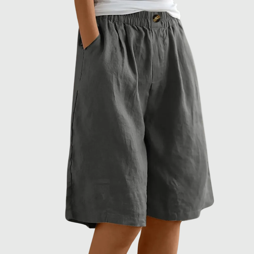 ALÉVANE | Shorts Amples Taille Élastique Marie