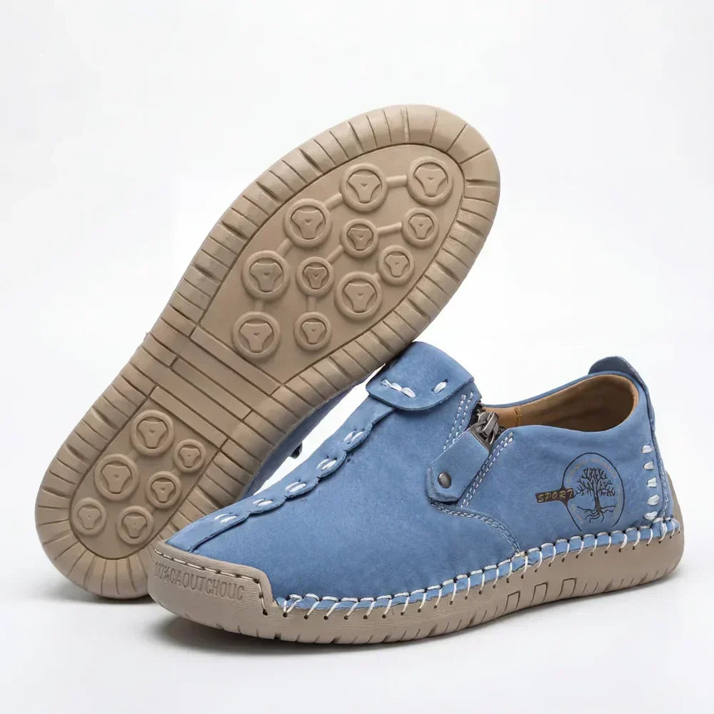 ALÉVANE | Mocassins Orthopédiques Confort Zippés Élise