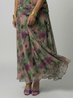 ALÉVANE | Robe Midi Décontractée à Épaules Dénudées Calen