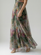 ALÉVANE | Robe Maxi à Enveloppe Douce Isel