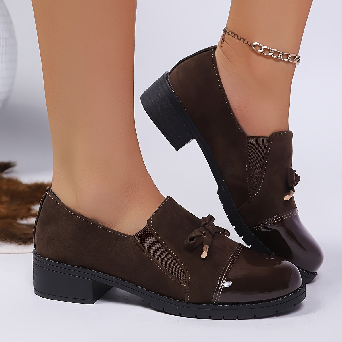 ALÉVANE | Mocassins Confort Bout Verni Camille