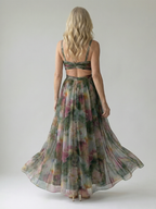 ALÉVANE | Robe Maxi à Enveloppe Douce Isel