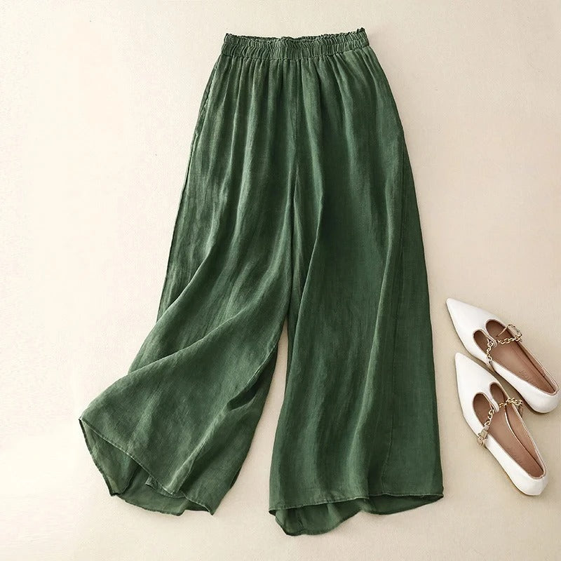 ALÉVANE | PANTALONS EN LIN ÉLÉGANTS