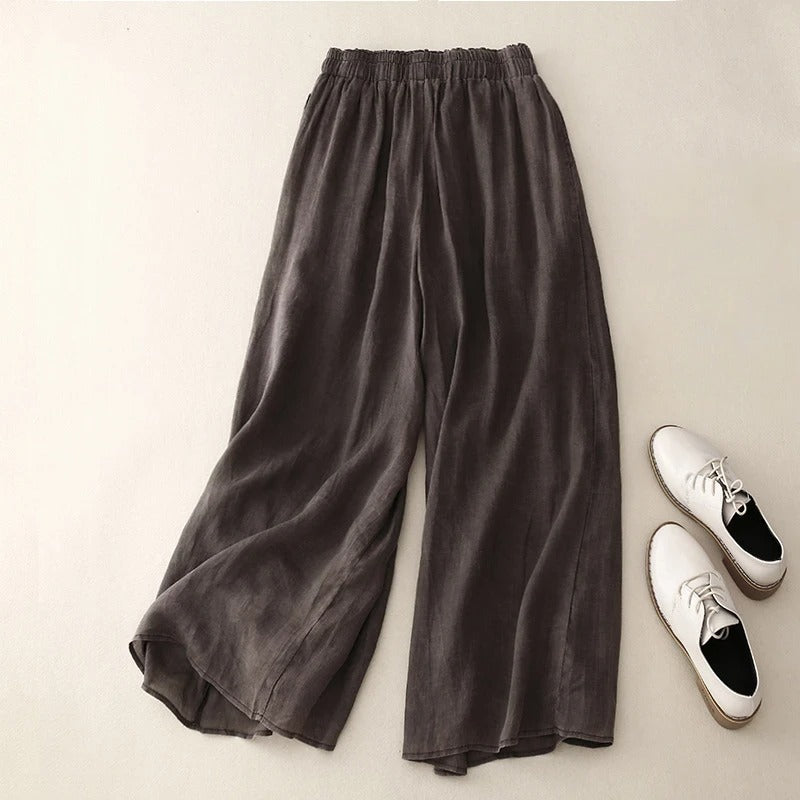 ALÉVANE | PANTALONS EN LIN ÉLÉGANTS