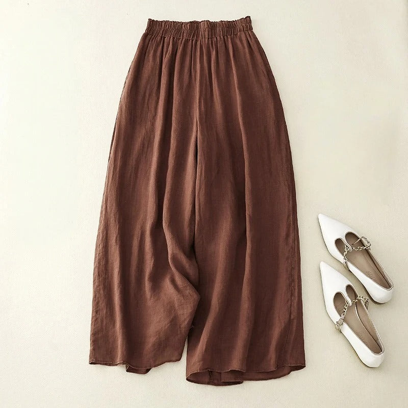 ALÉVANE | PANTALONS EN LIN ÉLÉGANTS