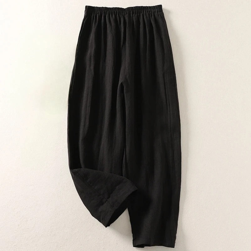ALÉVANE | Pantalon Fluide Taille Élastique Catherine