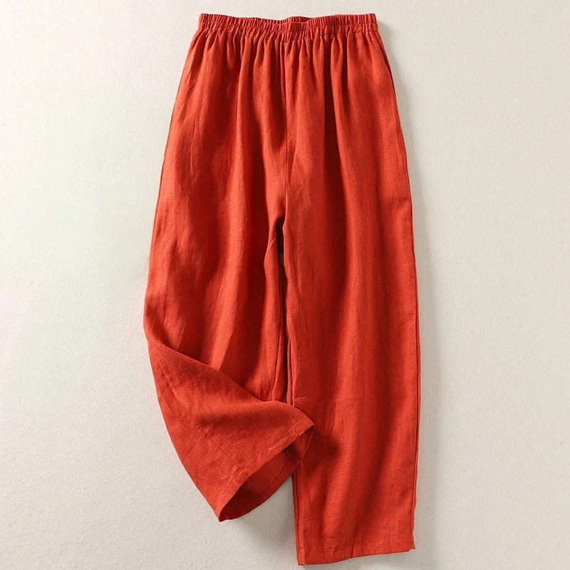 ALÉVANE | Pantalon Fluide Taille Élastique Catherine