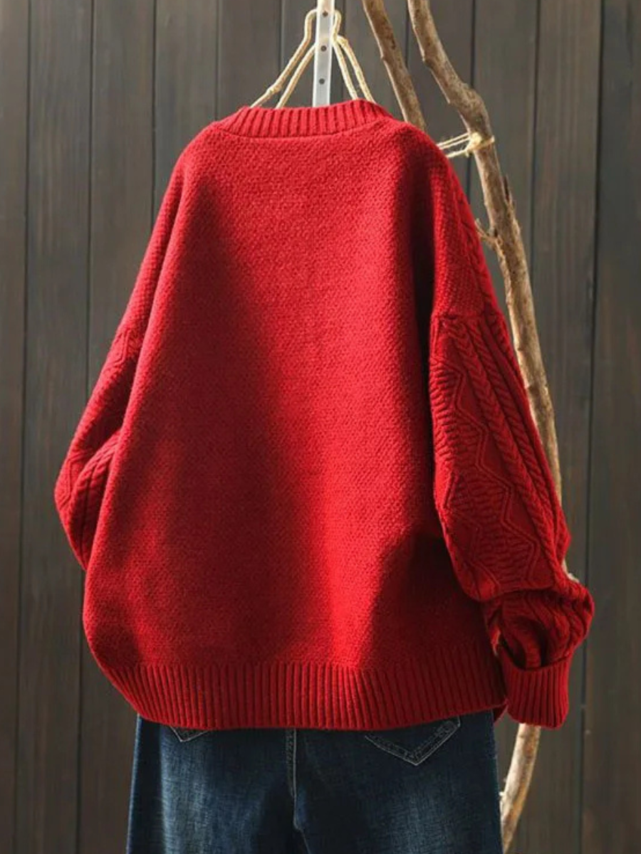 ALÉVANE | Cardigan Torsades Col Rond Sophie