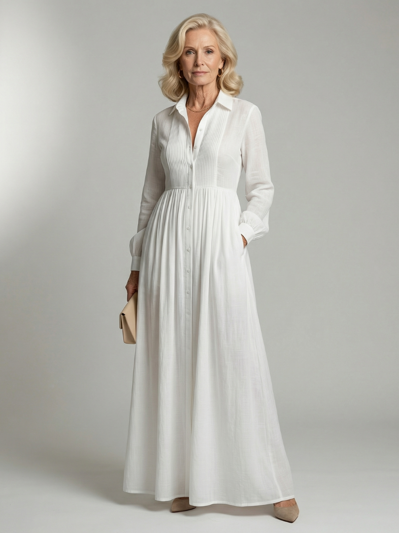 ALÉVANE | Robe Maxi Soft Flow Lioren