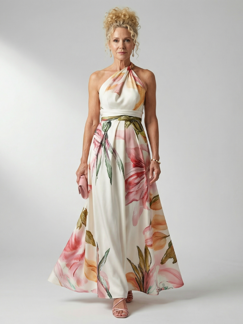 ALÉVANE | Robe Maxi Fleurie Légère Amiel