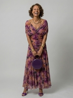 ALÉVANE | Robe Midi Décontractée à Épaules Dénudées Calen