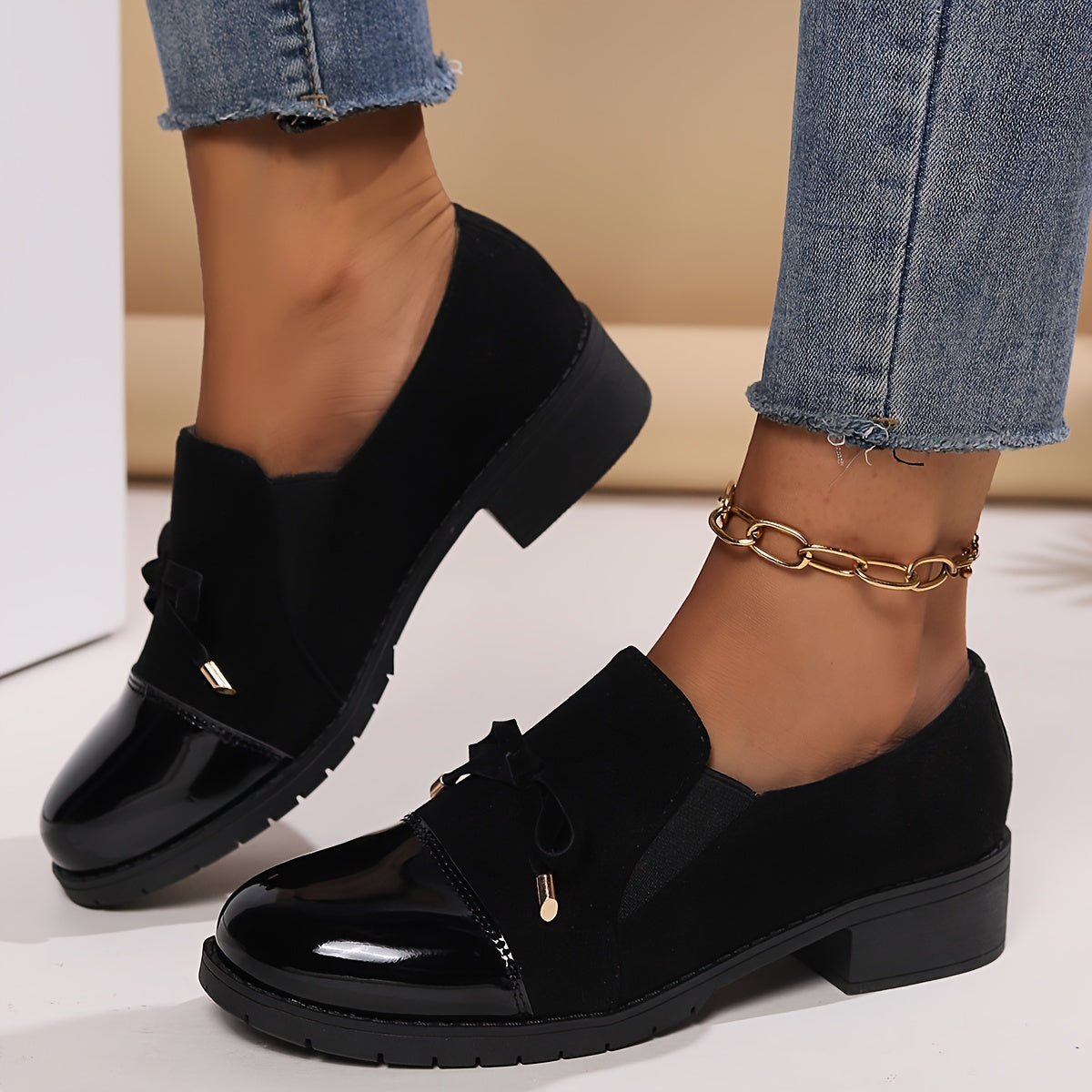 ALÉVANE | Mocassins Confort Bout Verni Camille