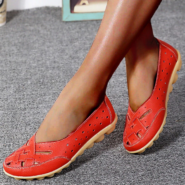 ALÉVANE | Mocassins Élégants en Cuir Aéré