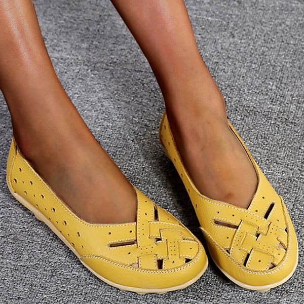 ALÉVANE | Mocassins Élégants en Cuir Aéré