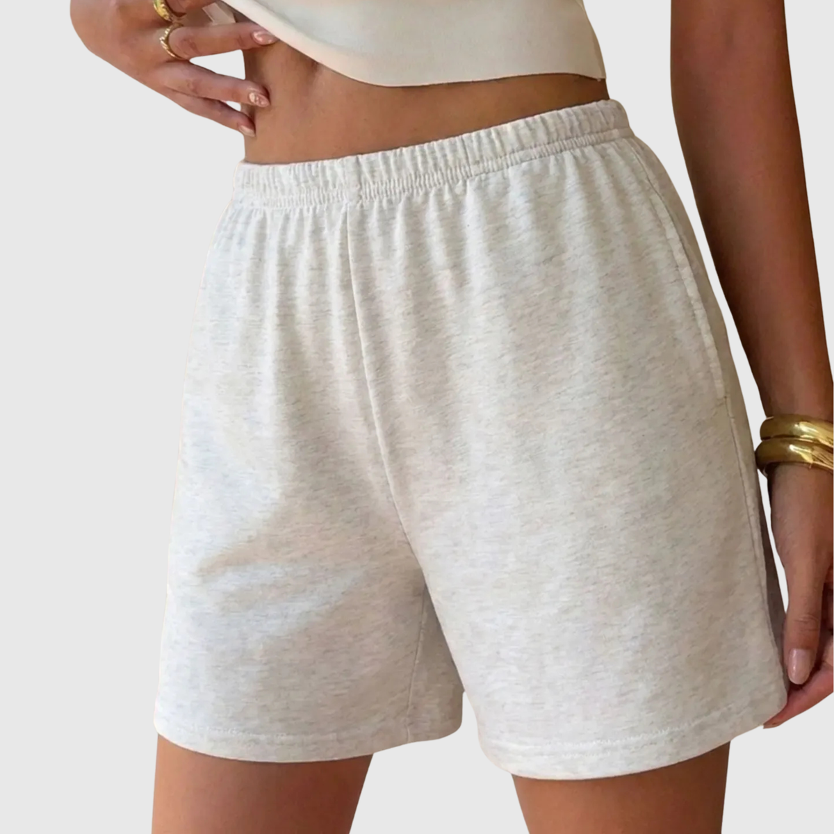 ALÉVANE | Short Casual Respirant Taille Haute Mila