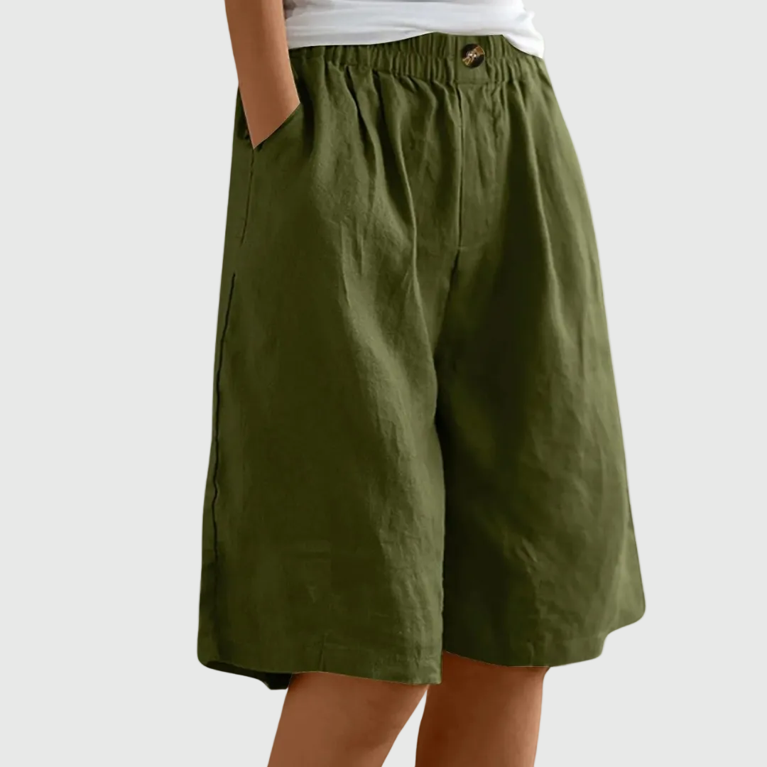 ALÉVANE | Shorts Amples Taille Élastique Marie