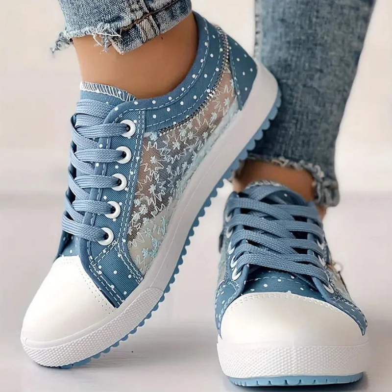 ALÉVANE | Baskets Élégantes en Dentelle
