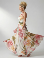 ALÉVANE | Robe Maxi Fleurie Légère Amiel
