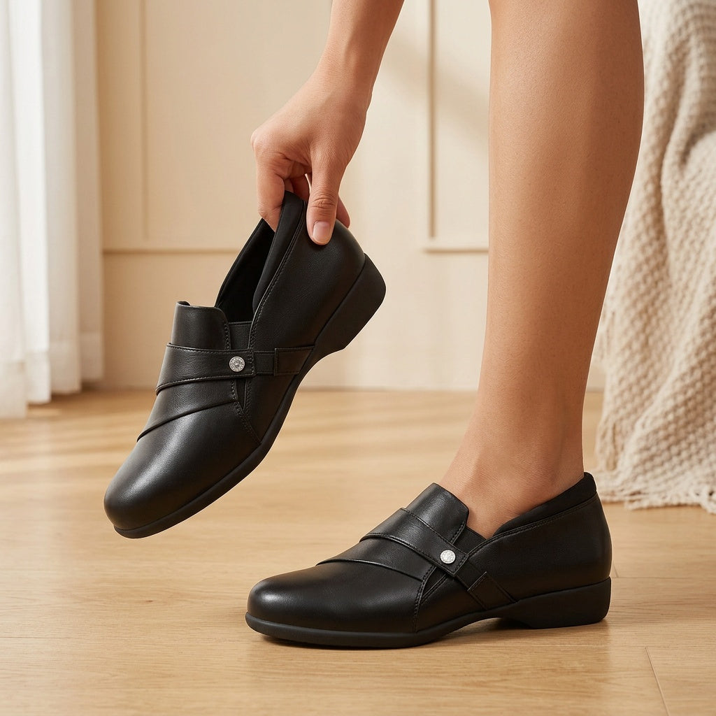 ALÉVANE | Mocassins Habillés à Maintien Plantaire Isabelle