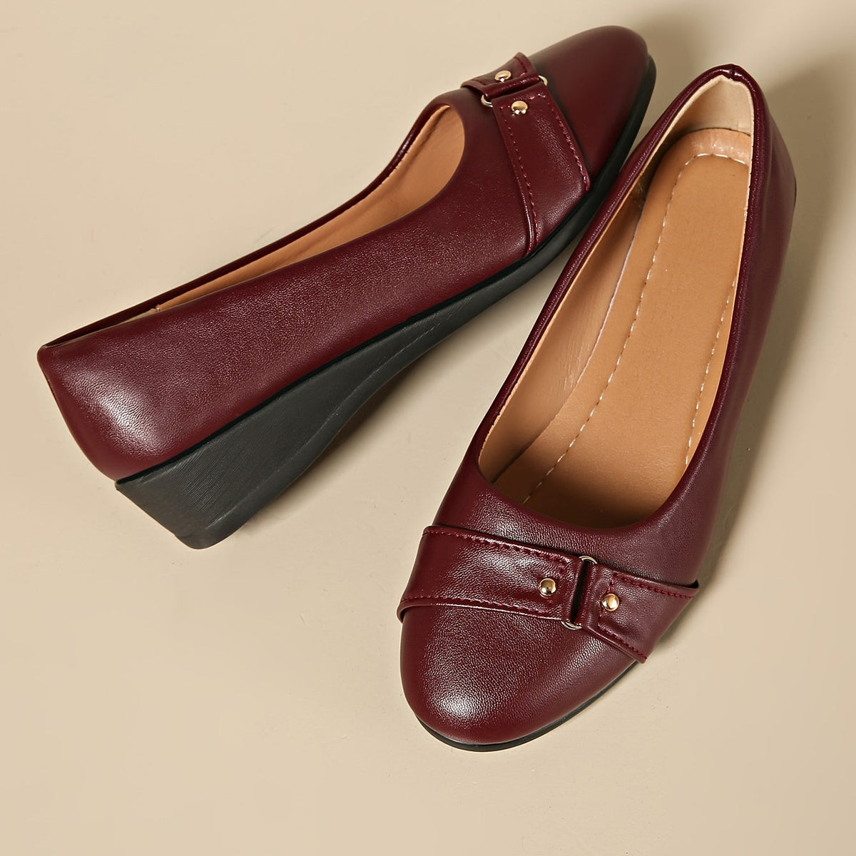 ALÉVANE | Ballerines Compensées Confort Aveline