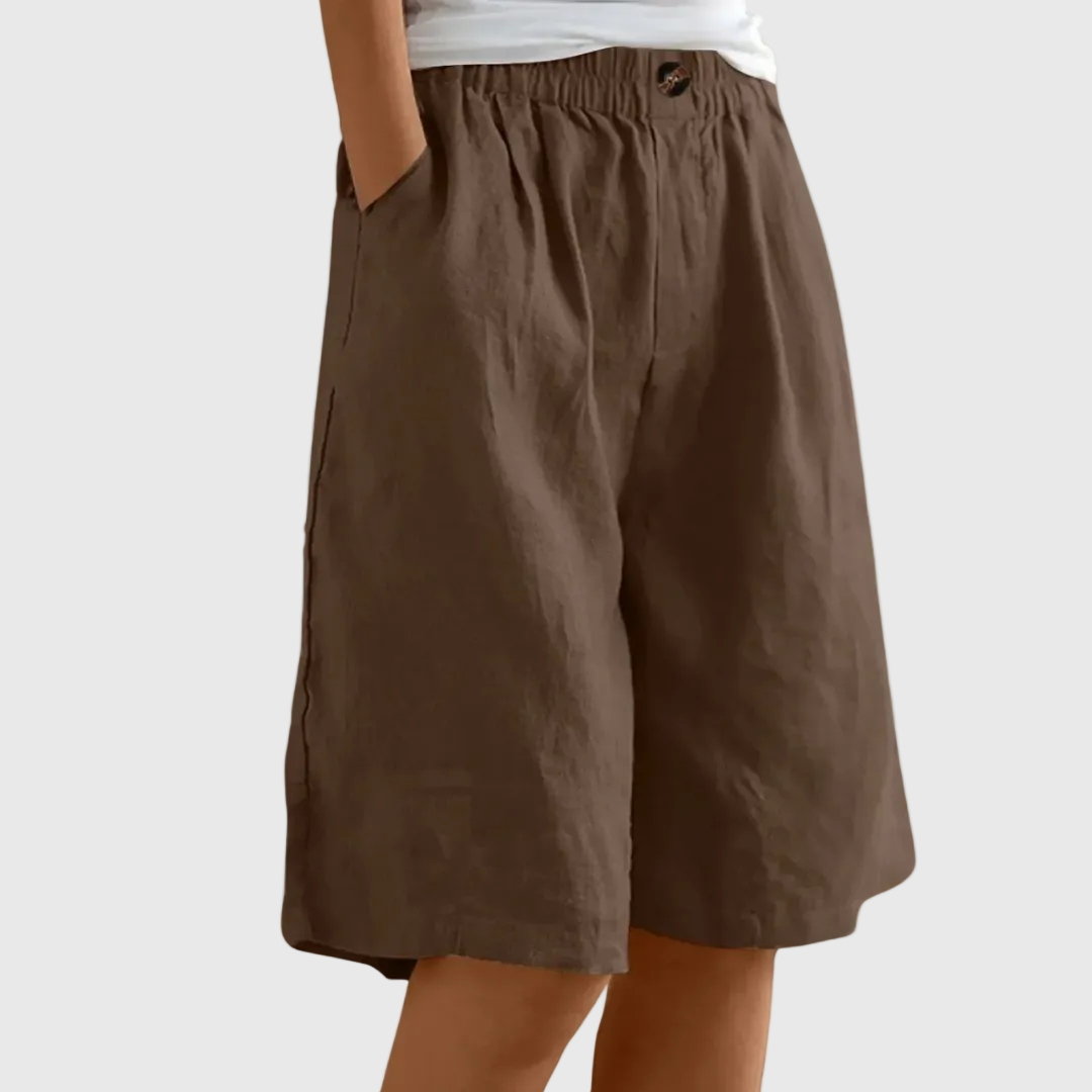 ALÉVANE | Shorts Amples Taille Élastique Marie