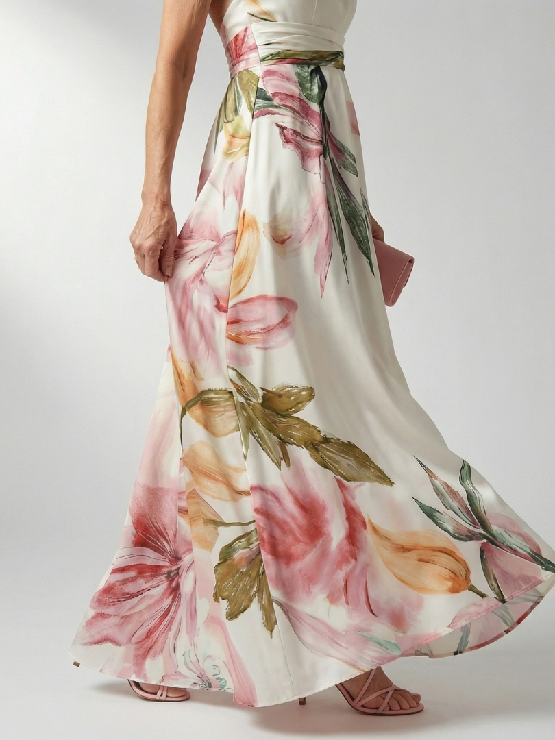 ALÉVANE | Robe Maxi Fleurie Légère Amiel