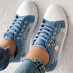 ALÉVANE | Baskets Élégantes en Dentelle