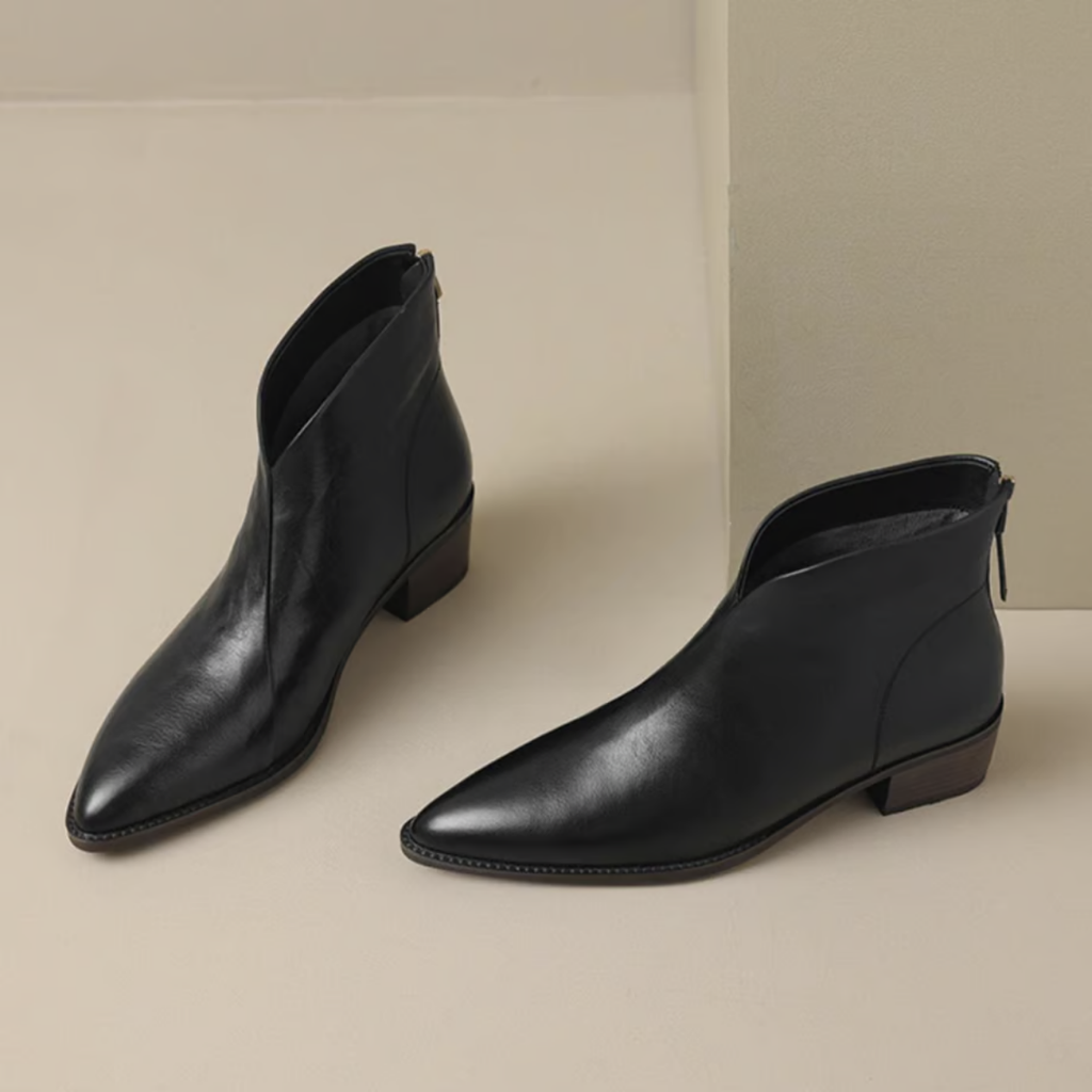 ALÉVANE | Bottines Élégantes en Cuir