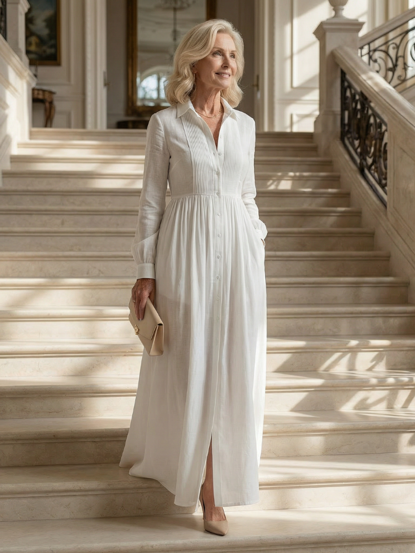 ALÉVANE | Robe Maxi Soft Flow Lioren