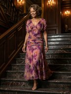 ALÉVANE | Robe Midi Décontractée à Épaules Dénudées Calen