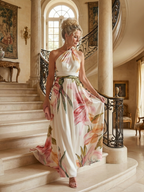 ALÉVANE | Robe Maxi Fleurie Légère Amiel