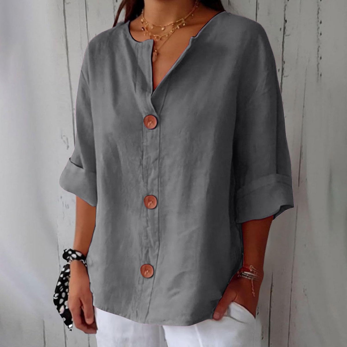 ALÉVANE | Blouse d'été ample Ella
