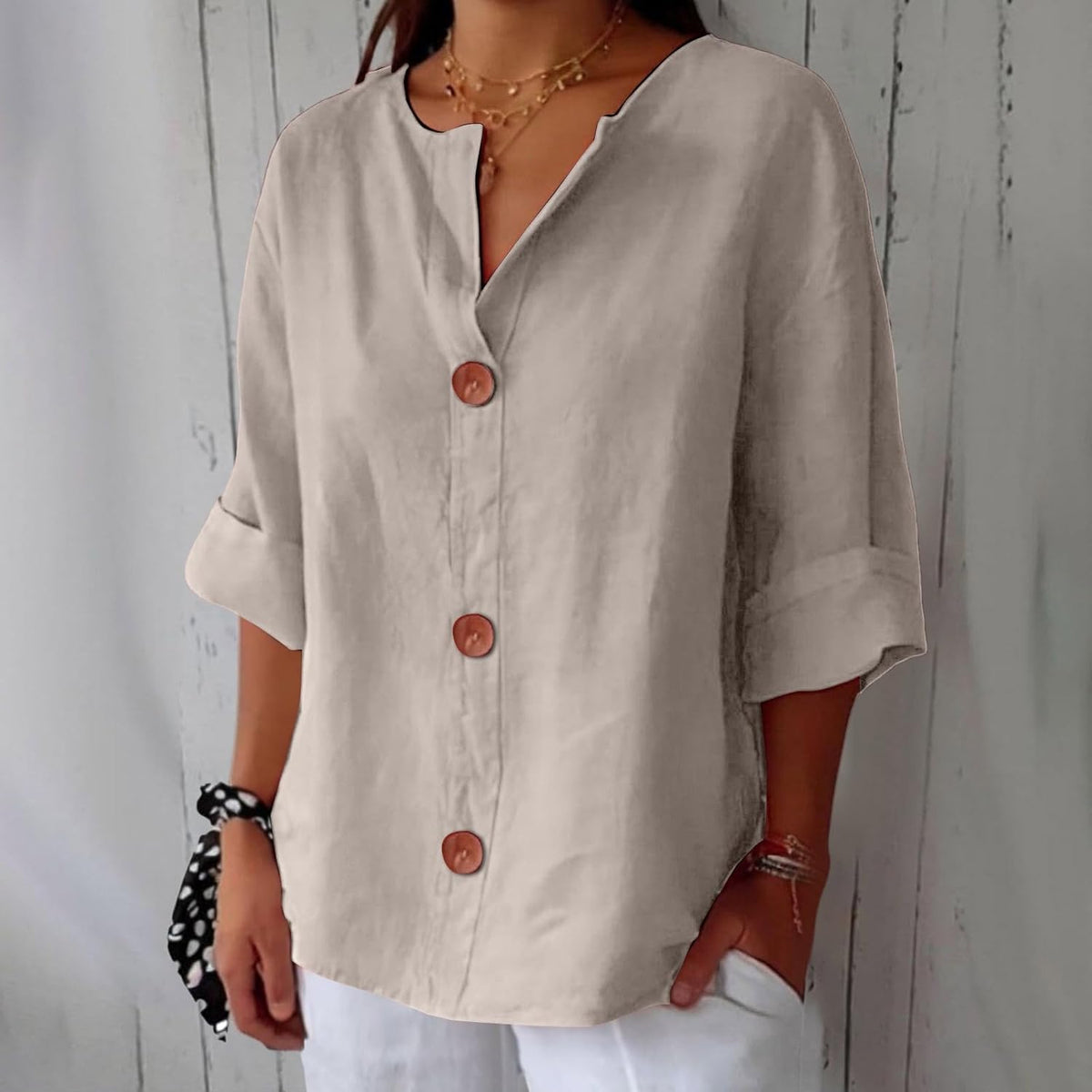 ALÉVANE | Blouse d'été ample Ella