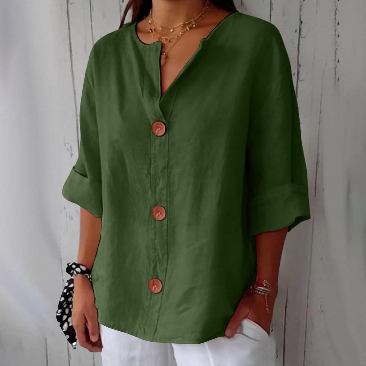 ALÉVANE | Blouse d'été ample Ella