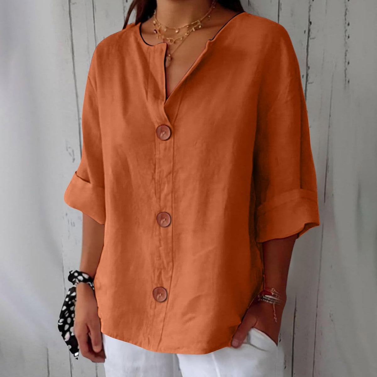 ALÉVANE | Blouse d'été ample Ella