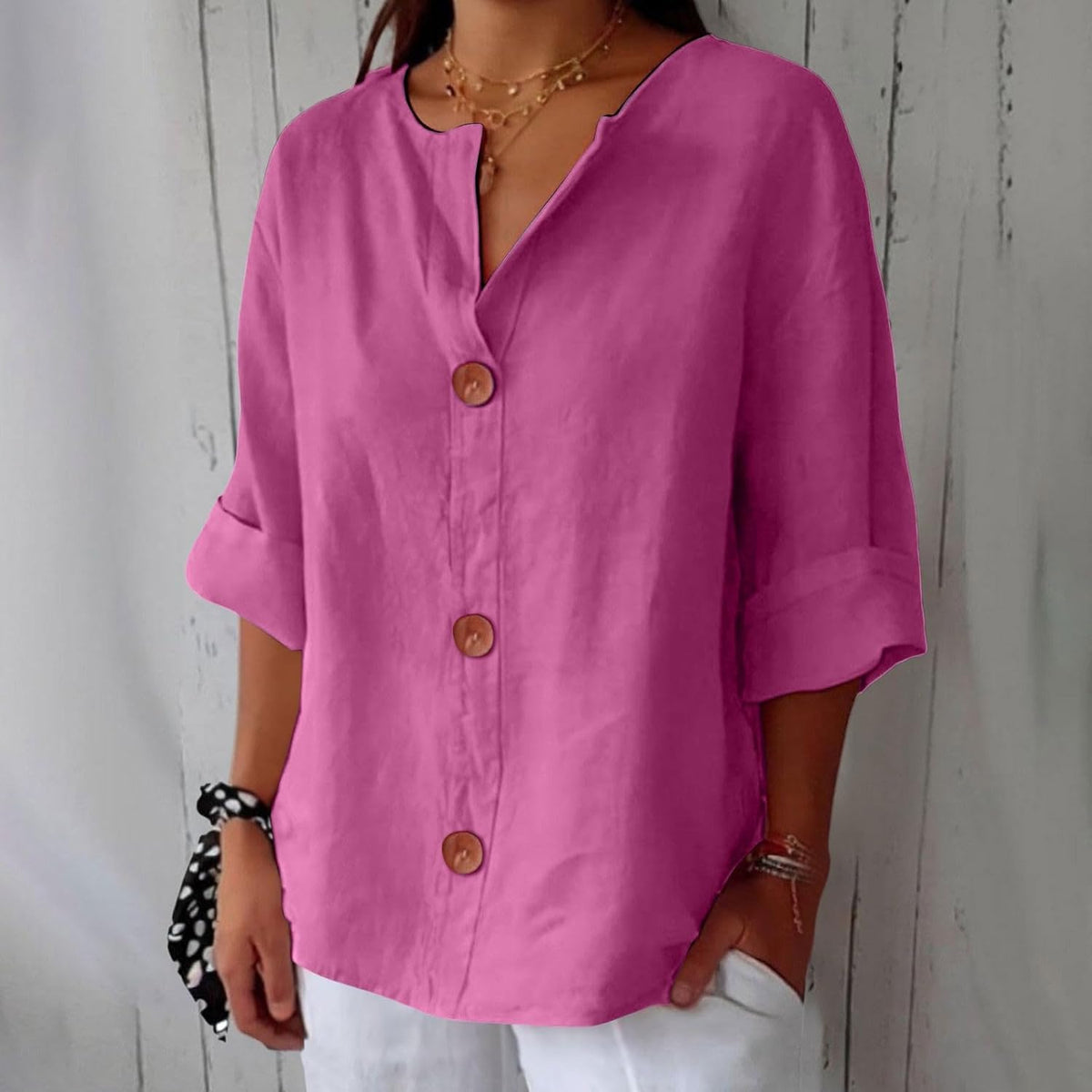 ALÉVANE | Blouse d'été ample Ella