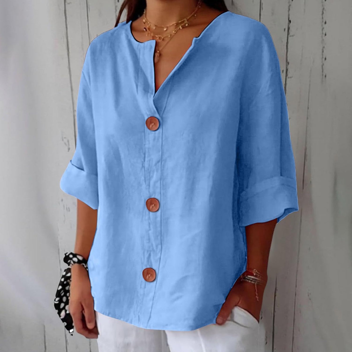 ALÉVANE | Blouse d'été ample Ella