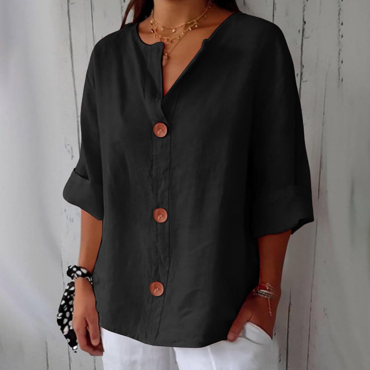 ALÉVANE | Blouse d'été ample Ella