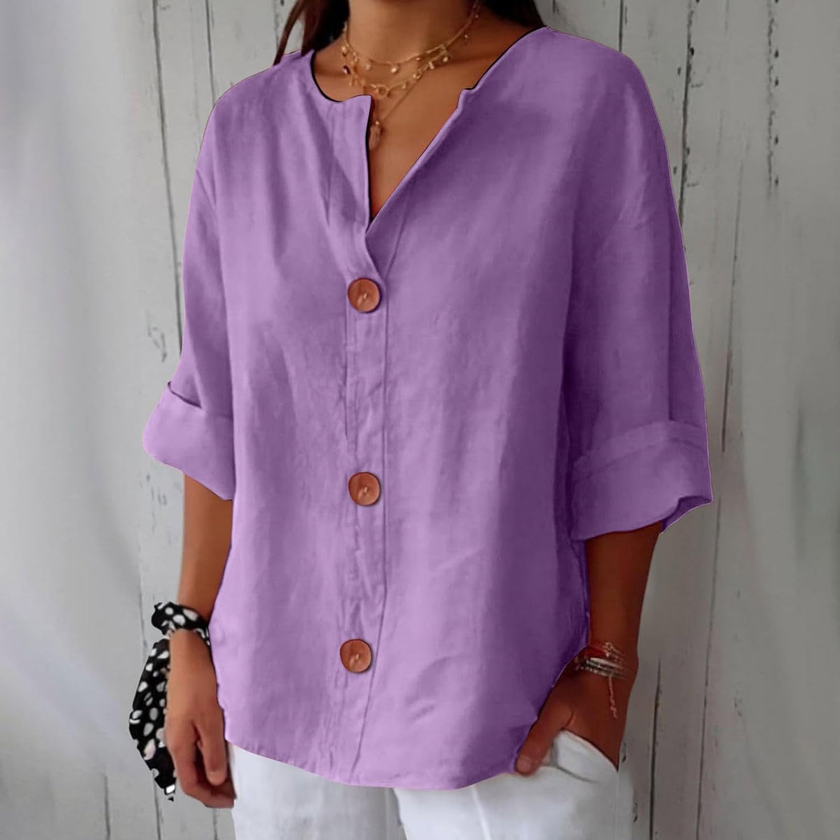 ALÉVANE | Blouse d'été ample Ella