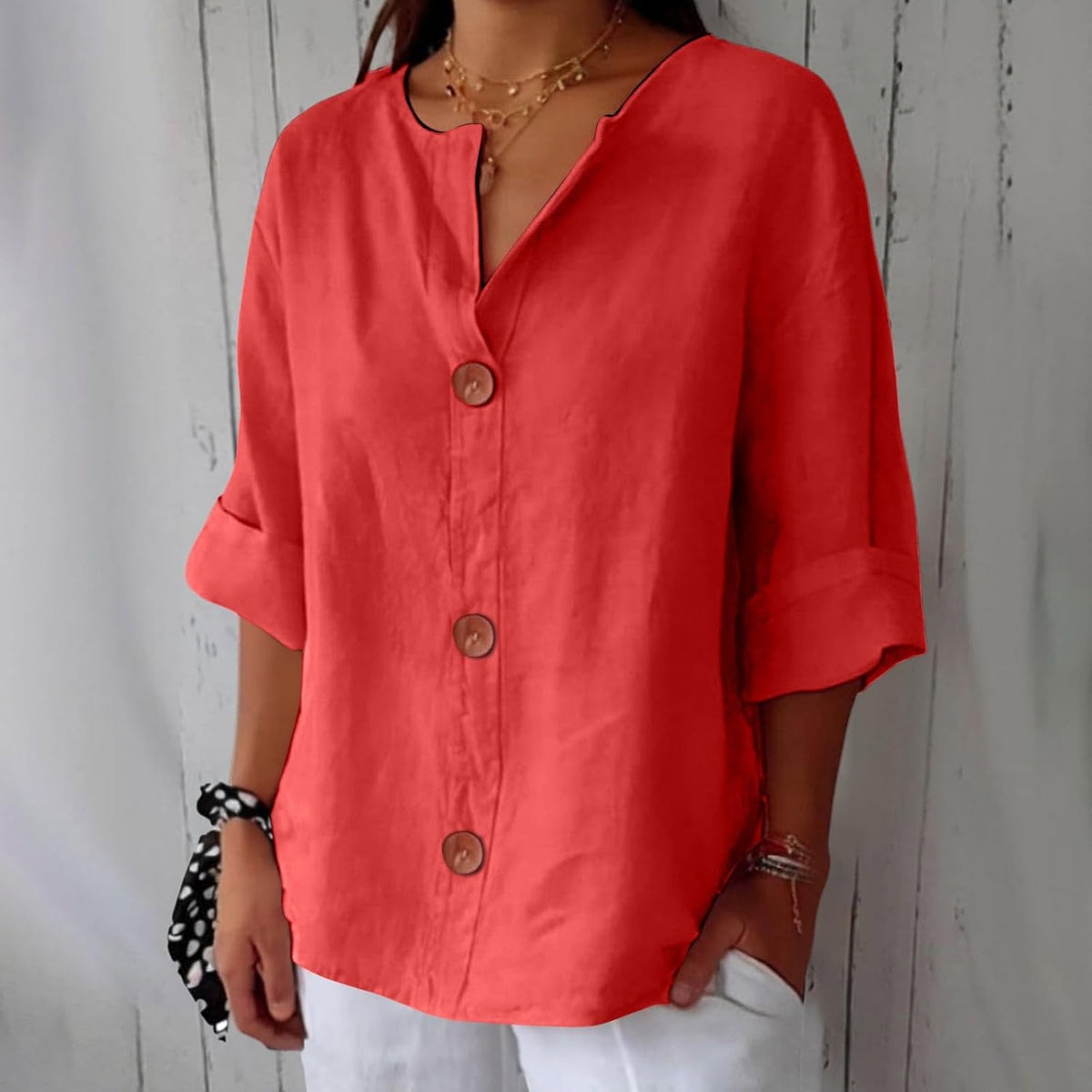 ALÉVANE | Blouse d'été ample Ella
