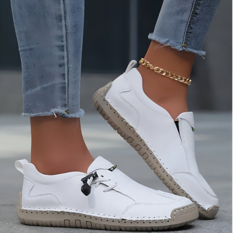 ALÉVANE | Mocassins Confort Piqués Main Mathilde