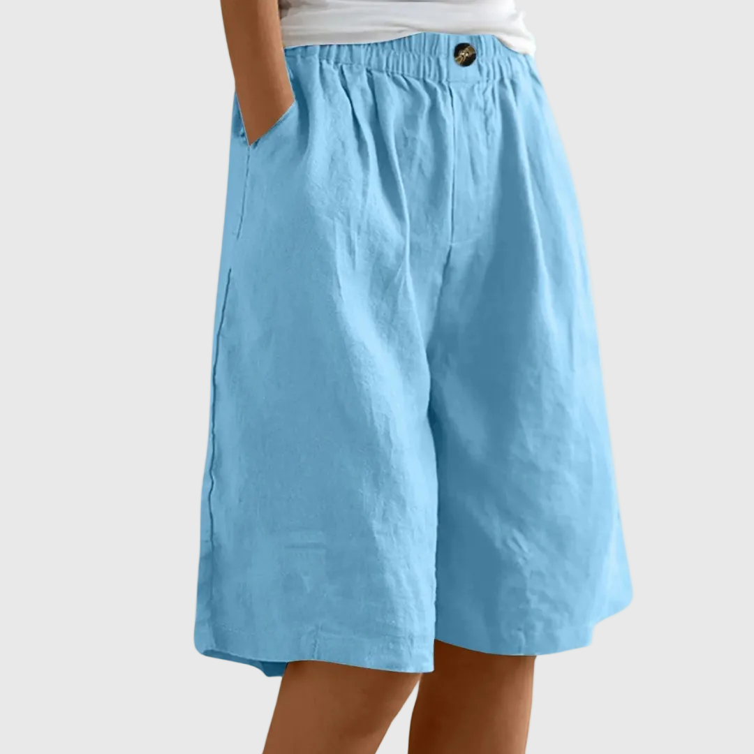 ALÉVANE | Shorts Amples Taille Élastique Marie