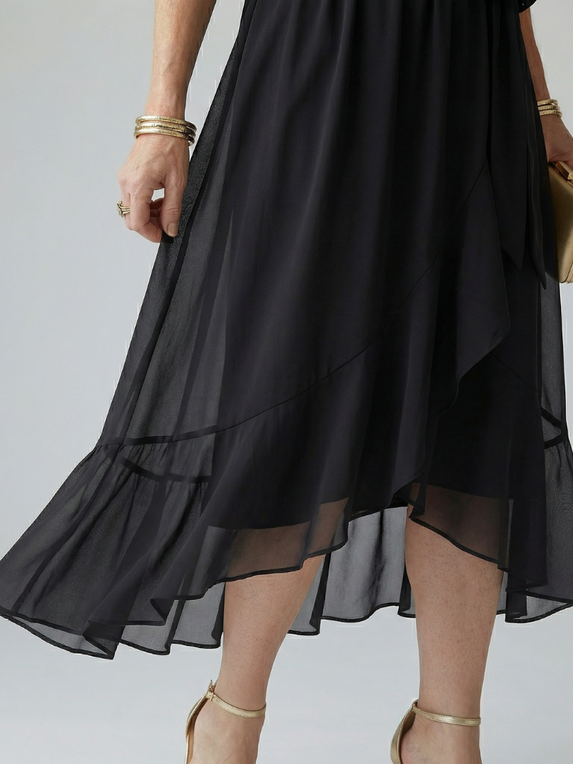 ALÉVANE | Robe Midi Drapée Elric