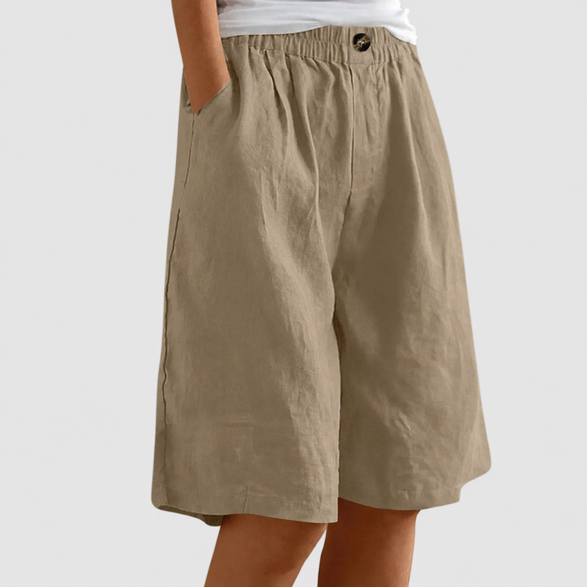 ALÉVANE | Shorts Amples Taille Élastique Marie